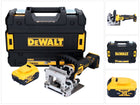 DeWalt DCW 682 NT cortador de tacos planos a batería 18 V 102 x 20 mm sin escobillas + 1x batería 5,0 Ah + TSTAK - sin cargador