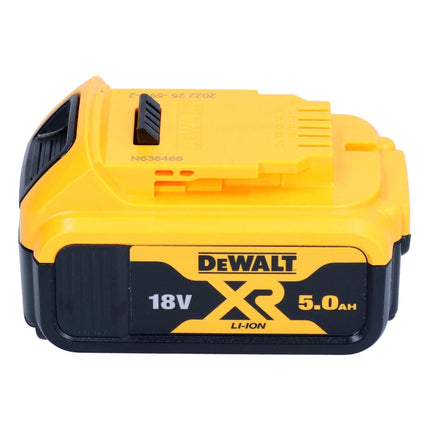 DeWalt DCW 682 NT cordless flat dowel cutter 18 V 102 x 20 mm brushless + 1x rechargeable battery 5.0 Ah + TSTAK - without charger