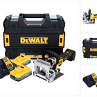 DeWalt DCW 682 H2T cordless flat dowel cutter 18 V 102 x 20 mm brushless + 2x Powerstack battery 5.0 Ah + charger + TSTAK