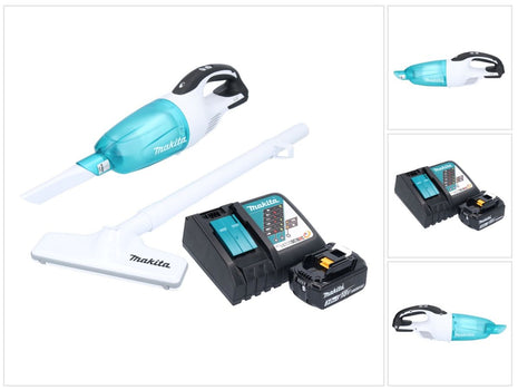 Makita DCL 181 FRF1WX aspirador inalámbrico 18 V 53 mbar 0,65 L + 1x batería 3,0 Ah + cargador