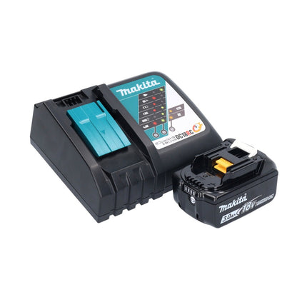 Aspiratore a batteria Makita DCL 181 FRF1WX 18 V 53 mbar 0,65 L + 1x batteria ricaricabile 3,0 Ah + caricatore