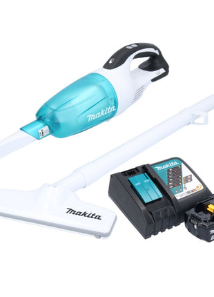 Makita DCL 181 FRM1WX aspirateur sans fil 18 V 53 mbar 0.65 L + 1x batterie 4.0 Ah + chargeur