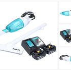 Makita DCL 181 FRMWX cordless hoover 18 V 53 mbar 0.65 L + 2x battery 4.0 Ah + charger