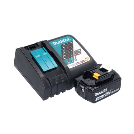 Makita DCL 181 FRT1WX cordless hoover 18 V 53 mbar 0.65 L + 1x rechargeable battery 5.0 Ah + charger