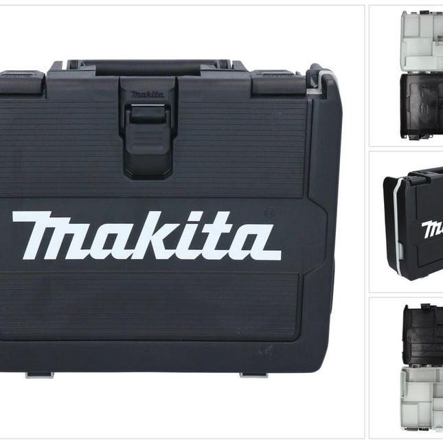 Maletín de transporte Makita con organizador para DHP / DDF 482 483 484 485 487 489 negro 355 x 305 x 125 mm
