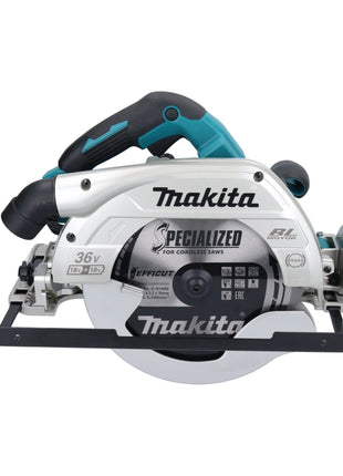 Makita DHS 900 RF2U Akku Handkreissäge 36 V ( 2x 18 V ) 235 mm Brushless + 2x Akku 3,0 Ah + Ladegerät + Bluetooth Adapter