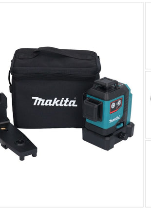 Makita SK 700 D batería láser multilínea rojo 12 V máx. IP 54 10 m solo - sin batería, sin cargador