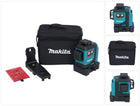 Makita SK 700 D batería láser multilínea rojo 12 V máx. IP 54 10 m solo - sin batería, sin cargador