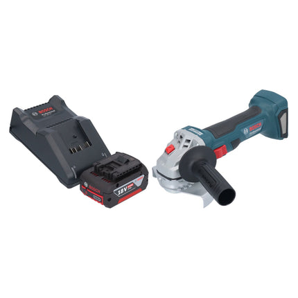 Bosch GWS 18V-7 Professional Meuleuse angulaire sans fil 18 V 125 mm Brushless + 1x batterie 4,0 Ah + chargeur