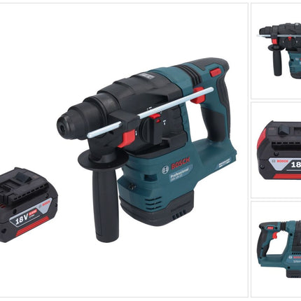 Bosch GBH 18V-22 Martello rotante professionale a batteria 18 V 1,9 J SDS Plus Brushless + 1x batteria ricaricabile 4,0 Ah - senza caricabatteria