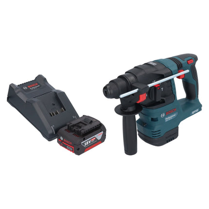 Bosch GBH 18V-22 Taladro percutor a batería profesional 18 V 1,9 J SDS Plus sin escobillas + 1x batería recargable 4,0 Ah + cargador