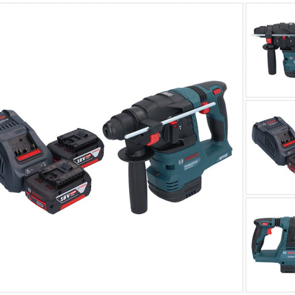 Bosch GBH 18V-22 Professional Marteau perforateur sans fil 18 V 1,9 J SDS Plus Brushless + 2x batterie 5,0 Ah + chargeur