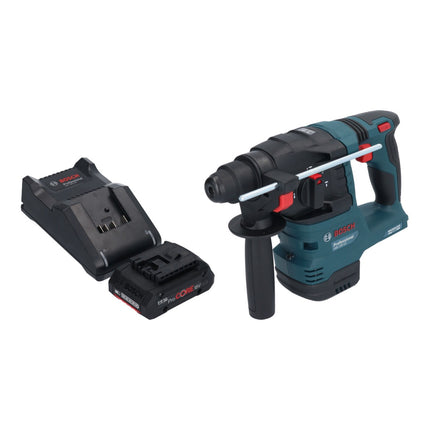 Bosch GBH 18V-22 Martillo perforador profesional sin cable 18 V 1,9 J SDS Plus sin escobillas 1x batería recargable ProCORE 4,0 Ah + cargador