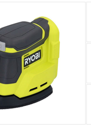 Lijadora delta a batería RYOBI RPS18-0 18 V 100 x 140 mm 1,8 mm de diámetro del círculo oscilante (5133005394) Solo - sin batería, sin cargador