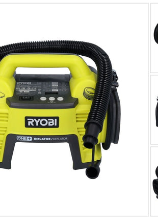 Compresor RYOBI R18I-0 18 V 10,34 bar presión (5133001834) solo - sin batería, sin cargador