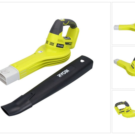 RYOBI OBL1820S Soplador de hojas sin cable 18 V 245 km/h ( 5133002663 ) Solo - sin batería, sin cargador