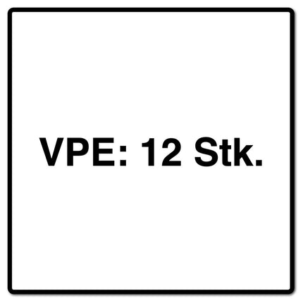 Makita E-17120-12 INOX cutting discs 125 x 1.0 x 22.23 mm A60V-BF 12 pieces in a box