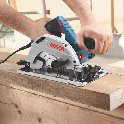 Bosch GKS 55+ GCE Sierra circular portátil profesional 1350 W 165 mm + L-Boxx ( 0601682101 )