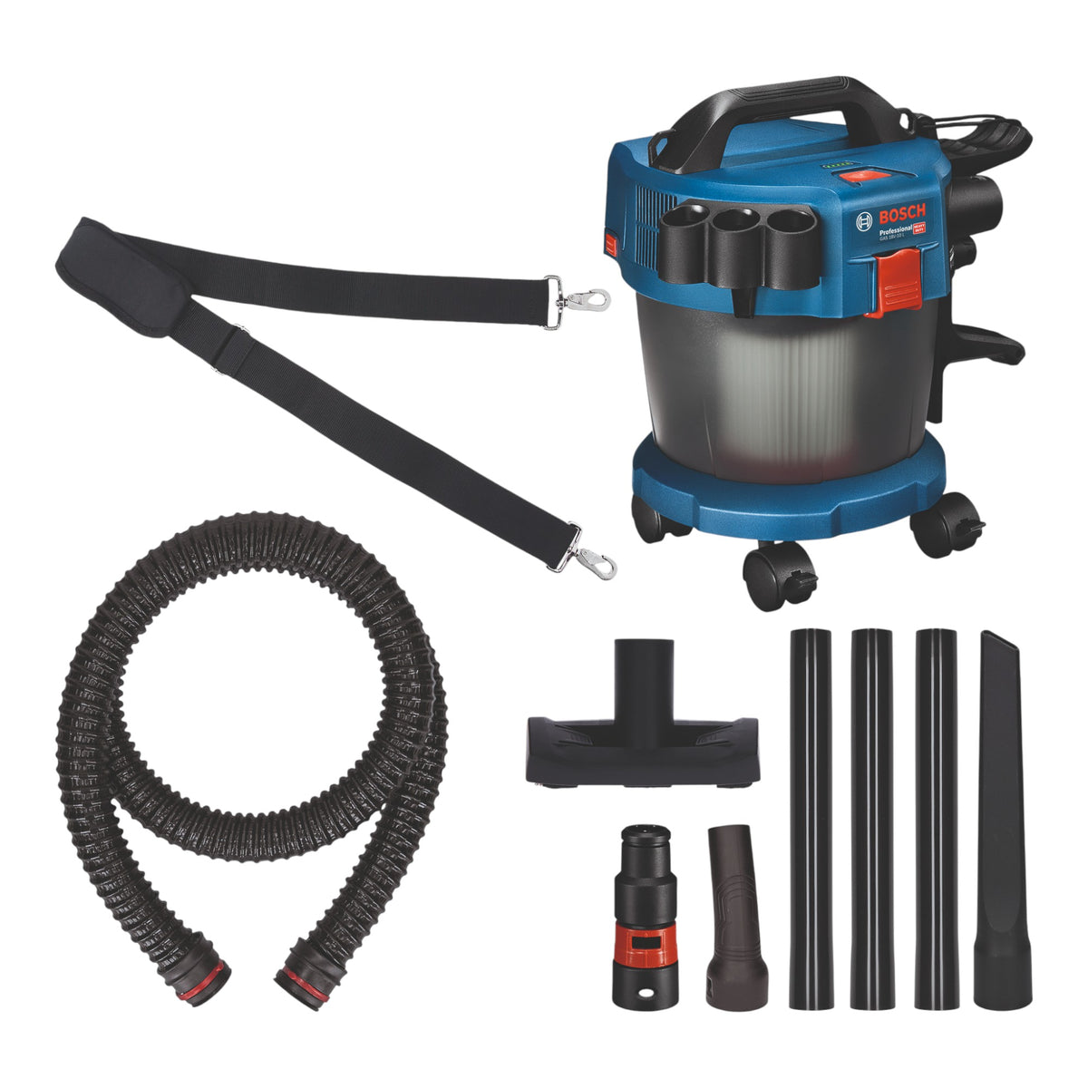 Aspiradora con batería Bosch GAS 18V-10 L Professional 18 V 10 l ( 06019C6302 ) Clase de polvo L Solo - sin batería, sin cargador
