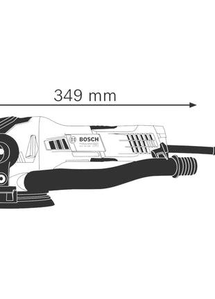 Lijadora excéntrica Bosch Professional GET 55-125 550 vatios 125 mm (0601257000)