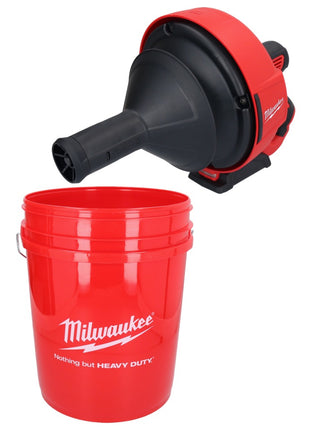 Milwaukee M12 BDC6-0C Akumulatorowy udrażniacz do rur 12 V ( 4933451634 ) + spirala + łyżka - bez akumulatora, bez ładowarki