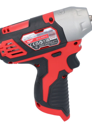 Llave de impacto inalámbrica Milwaukee M12 BIW14-202C 12 V 50 Nm 1/4" (4933443897) + 2x baterías 2.0 Ah + cargador + estuche