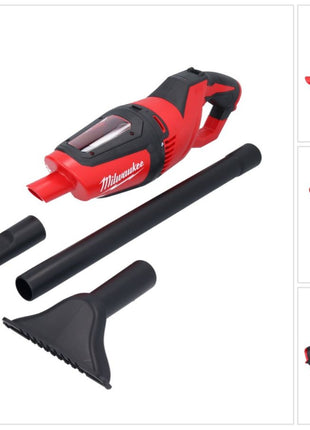 Aspirador de batería Milwaukee M12 HV-0 12 V Solo (4933448390) - sin batería, sin cargador