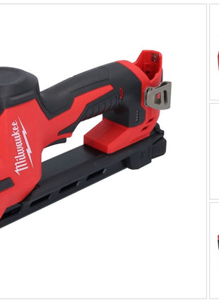 Grapadora a batería Milwaukee M12 BCST-0 12 V 19 x 25,4 mm Solo (4933480488) - sin batería, sin cargador