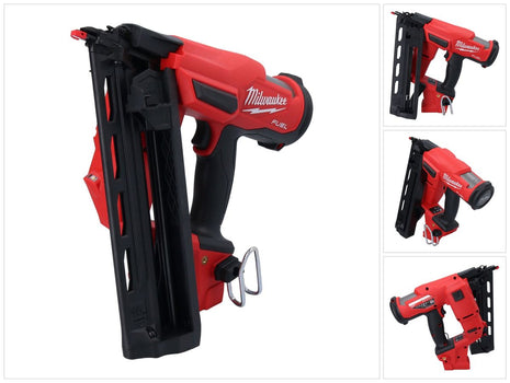 Milwaukee M18 FN16GA-0 Cloueur sans fil 18 V 32 - 64 mm Brushless Solo - sans batterie, sans chargeur de batterie