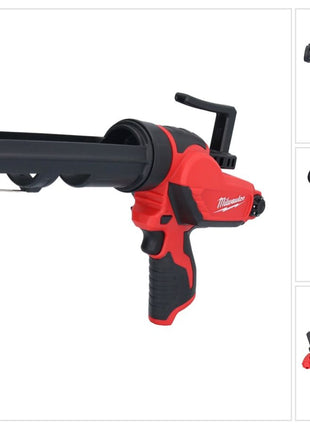 Pistola de cartuchos a batería Milwaukee M12 PCG/310-0 12 V 310 ml Solo (4933441783) - sin batería, sin cargador