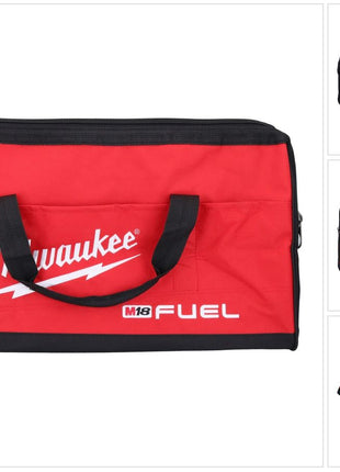 Sac à outils Milwaukee M18 FUEL 550 x 270 x 280 mm avec bandoulière rouge / noir