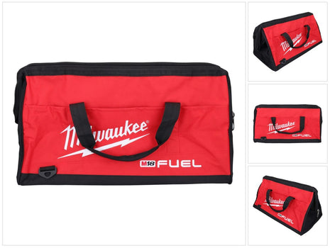 Sac à outils Milwaukee M18 FUEL 550 x 270 x 280 mm avec bandoulière rouge / noir