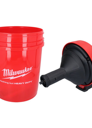 Milwaukee M12 BDC8-0C Akumulatorowy udrażniacz do rur 12 V ( 4933451632 ) + spirala + łyżka - bez akumulatora, bez ładowarki