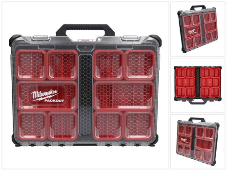 Milwaukee PACKOUT Organizador delgado (4932471064) 64 x 500 x 414 mm IP65