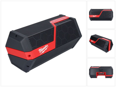 Milwaukee M12-18 JSSP-0 haut-parleur sur batterie 12 - 18 V Bluetooth (4933459275) IP54 Solo - sans batterie, sans chargeur