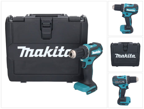 Trapano avvitatore a batteria Makita DDF 485 ZK 18 V 50 Nm brushless + valigetta - senza batteria, senza caricabatterie