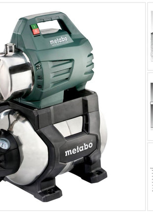 Metabo HWW 4500/25 INOX PLUS Station de pompage domestique 1300 W 75 l/min 4,8 bar ( 600973000 )