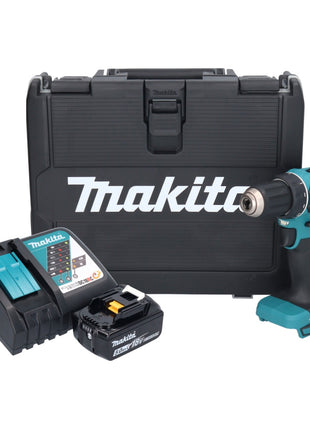 Makita DDF 485 RT Perceuse-visseuse sans fil 18 V 50 Nm Brushless 1x batterie 5,0 Ah + chargeur + Coffret