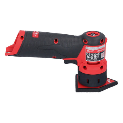 Amoladora puntual a batería Milwaukee M12 FDSS-0X 12 V 88,8 x 63,5 mm sin escobillas + caja HD - sin batería, sin cargador