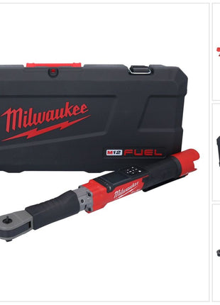 Clé dynamométrique numérique sur batterie Milwaukee M12 ONEFTR12-0C 12 V 1/2" 203,4 Nm (4933464969) brushless + coffret - sans batterie, sans chargeur