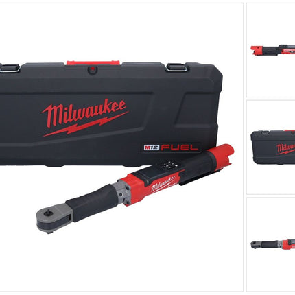 Milwaukee M12 ONEFTR12-0C Cyfrowy akumulatorowy klucz dynamometryczny 12 V 1/2" 203,4 Nm ( 4933464969 ) Bezszczotkowy + walizka - bez akumulatora, bez ładowarki