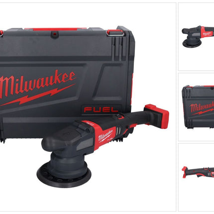 Pulidora excéntrica a batería Milwaukee M18 FROP21-0X 18 V 150 mm sin escobillas (4933478836) + caja HD - sin batería, sin cargador