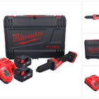 Amoladora recta a batería Milwaukee M18 FDGROVB-502X 18 V sin escobillas (4933480956) + 2x batería 5,0 Ah + cargador + caja HD