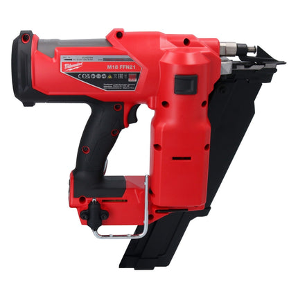 Clavadora a batería Milwaukee M18 FFN21-0C 18 V 50 - 90 mm sin escobillas (4933478993) + maletín - sin batería, sin cargador