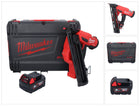 Clavadora a batería Milwaukee M18 FN15GA-501X 18 V sin escobillas 32 - 64 mm + 1x batería 5,0 Ah + caja HD - sin cargador