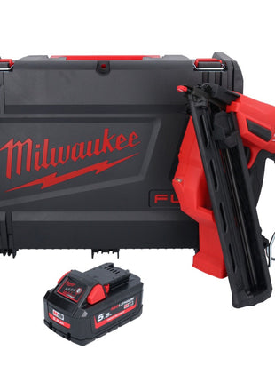 Milwaukee M18 FN15GA-551X Akku Nagler 18 V Brushless 32 - 64 mm + 1x Akku 5,5 Ah + HD Box - ohne Ladegerät