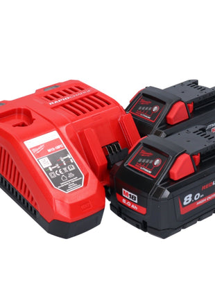 Clavadora a batería Milwaukee M18 FN15GA-802X 18 V sin escobillas 32 - 64 mm + 2x batería 8,0 Ah + cargador + caja HD