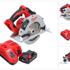 Sierra circular de mano a batería Milwaukee M18 BLCS66-301 18 V 190 mm sin escobillas + 1x batería 3,0 Ah + cargador