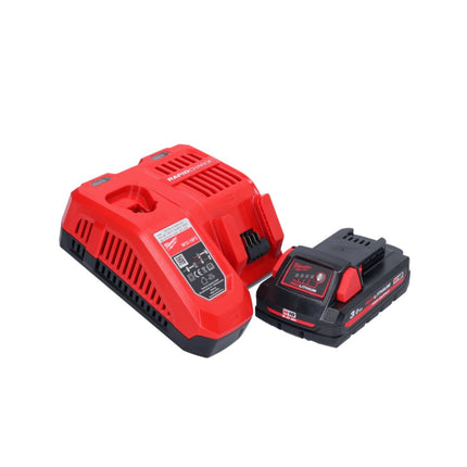 Sierra circular de mano a batería Milwaukee M18 BLCS66-301 18 V 190 mm sin escobillas + 1x batería 3,0 Ah + cargador
