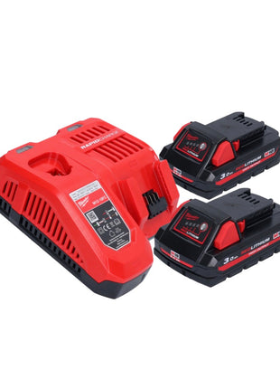 Scie circulaire à batterie Milwaukee M18 BLCS66-302 18 V 190 mm sans balais + 2x batteries 3,0 Ah + chargeur